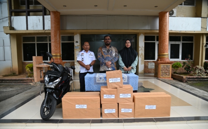 Rahmansyah Sibarani Sumbang Satu Unit Sepeda Motor Hadiah Lucky Draw Paskah Oikumene Kota Sibolga 2026