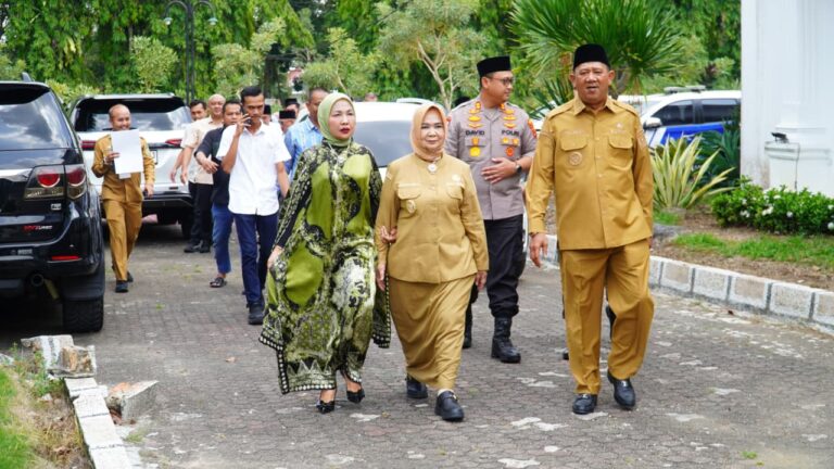Halal bi halal Pemkab Syah Afandin, Ajak Perkuat Sinergi Bangun Langkat