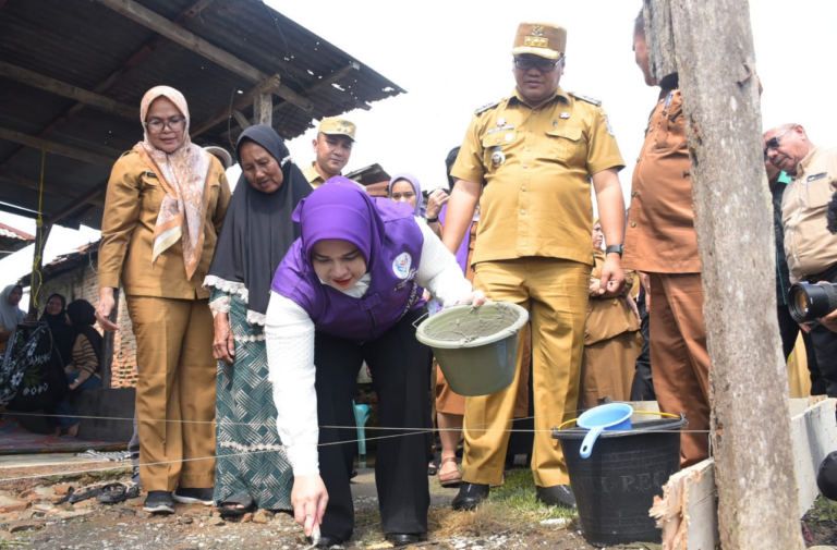 Desa Percut Jadi Percontohan Penanganan Stunting dan Kawasan Kumuh di Deli Serdang