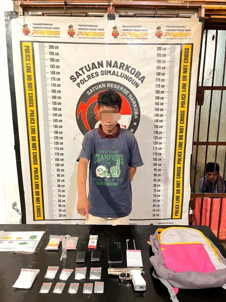 Ungkap Jaringan Narkoba Simalungun-Batubara, Polisi Sita 142 Gram Sabu dan Airsoft Gun