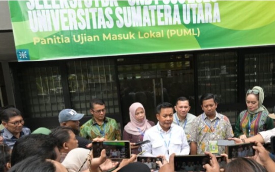 3.150 Orang Lolos Jalur SNBT, USU Resmi Buka SMM dan SMM PTN Barat