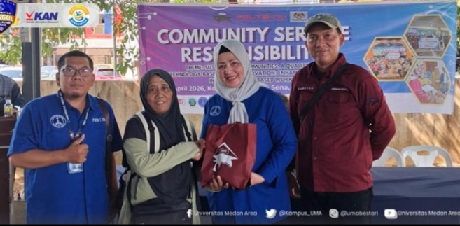 Fakultas Ekonomi dan Bisnis UMA Gelar Community Service Responsibility di Malaysia