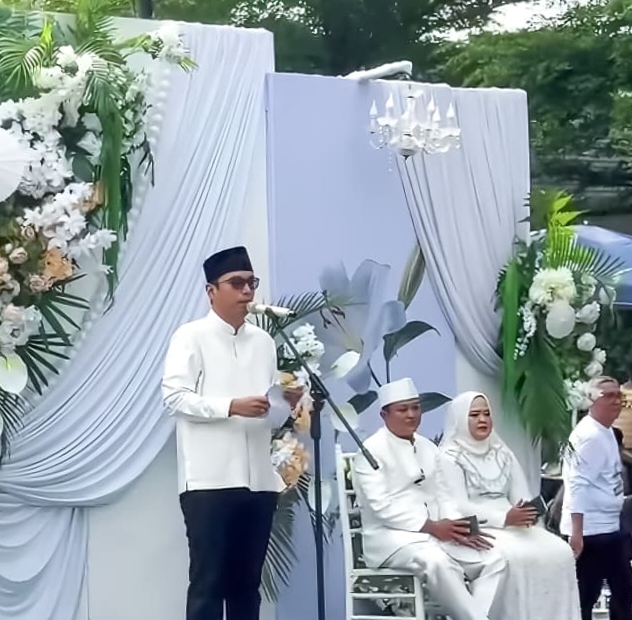 Nikah di CFD, Wali Kota Ingatkan Pentingnya Pencatatan Pernikahan
