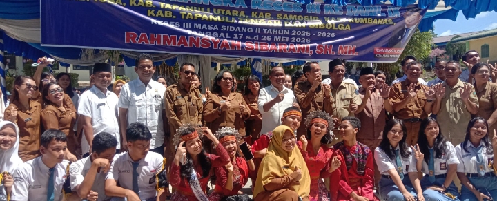 Reses ke SMAN 2 Kota Sibolga, Rahmansyah  Sibarani Motivasi Pelajar Jadi Generasi Sukses