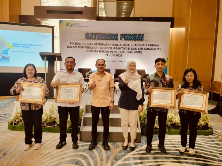 BPJS Ketenagakerjaan Gelar Gathering PERISAI untuk Perkuat Sinergi dan Keberlanjutan Kepesertaan BPU