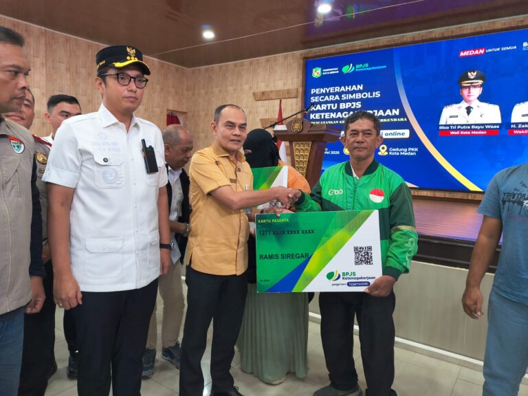 Pemko Medan dan BPJS Ketenagakerjaan Perkuat Perlindungan Ojol, Cegah Kemiskinan Baru