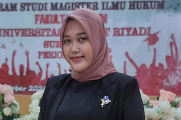 Kartika Asmanda Putri , S.H, M.H Dosen Fakultas Hukum Universitas Slamet Riyadi (UNISRI), Surakarta