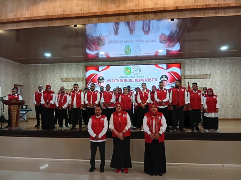Pengurus Maluku Medan Bersatu Dilantik, Rico Waas: Semoga Menjadi Pemersatu dalam Kemajemukan Masyarakat Kota Medan
