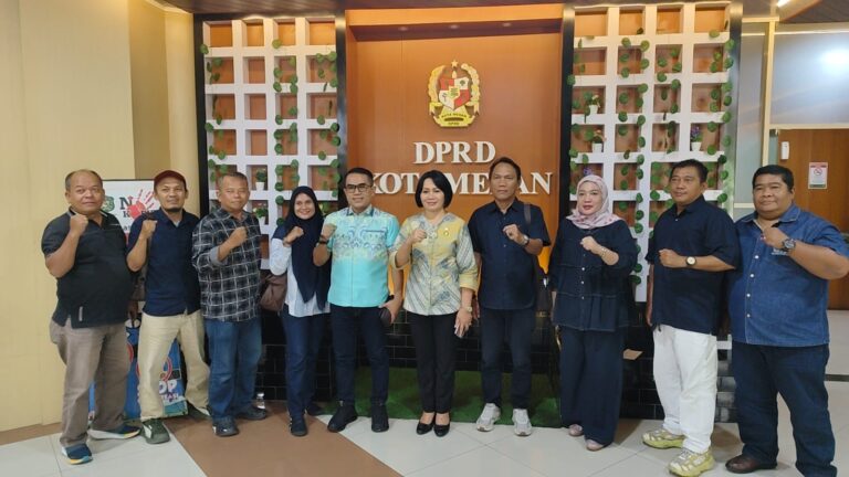 Perkuat Hubungan dengan Insan Pers, Sekretariat DPRD Medan Sambut Baik Kehadiran PWPM