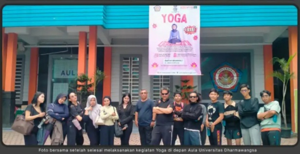Universitas Dharmawangsa dan Konjen India Gelar Day of Yoga