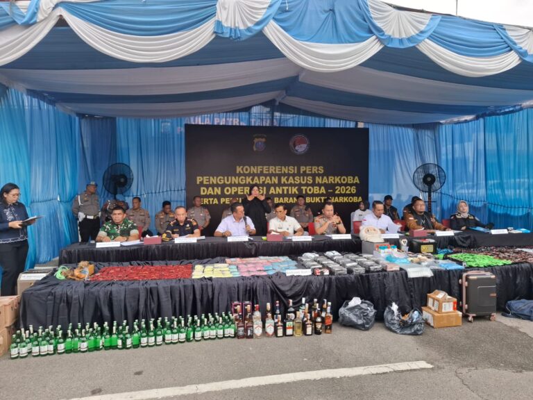 Selama 244 Hari, Polrestabes Medan Musnahkan Narkoba Senilai Ratusan Miliar Rupiah
