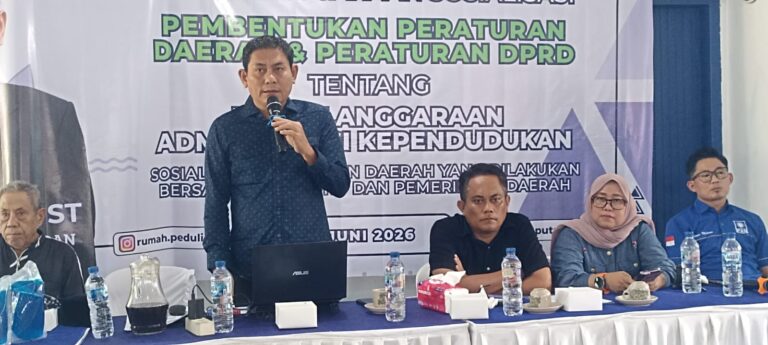Edi Saputra Sosialisasikan Perda :  Jangan Biarkan Masa Depan Anak  Terhambat Gegara Adminduk