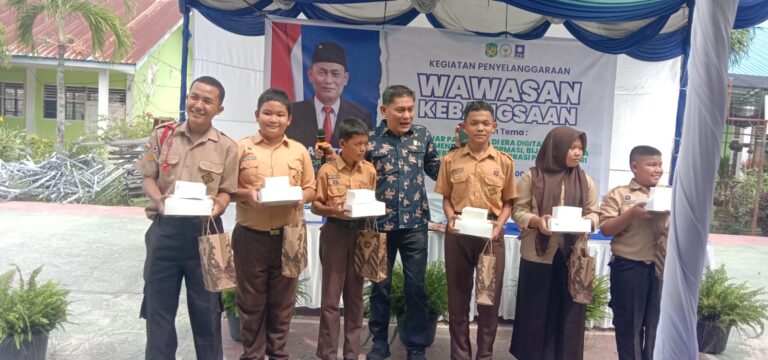 Sosialisasi Wasbang di SMPN 23 Medan,  Edi Saputra Paparkan Penerapan Pelajar Pancasila di Era Digital