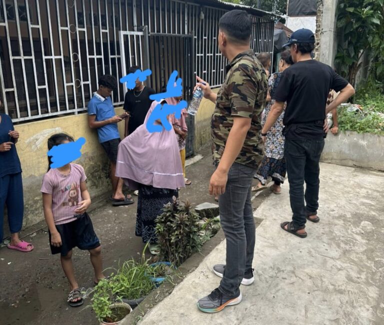 Polsek Medan Sunggal Berantas Barak Narkoba “Ompong” di Gang Keluarga