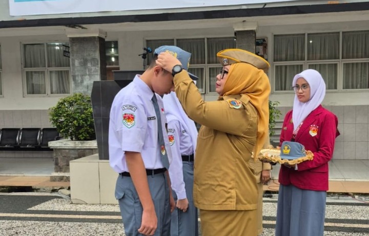 Buka MPLS di SMAN 1 Medan, Elfi Sahara Sebut Filosofi “Tangga” Menuju Masa Depan