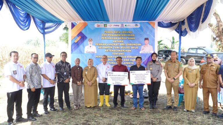 Plt. Bupati Tiorita Pimpin Panen Raya Jagung, Perkuat Swasembada Pangan di Langkat