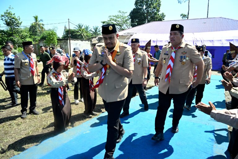Bobby Nasution Tutup Jamdasu XI, Hadiahi 19 Petugas Upacara Berangkat ke Jamnas 2026