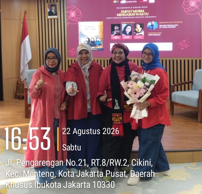 Empat Musim Mengasuh Waktu: 4 Diva Penyair Sumatra Luncurkan Antologi di POPI