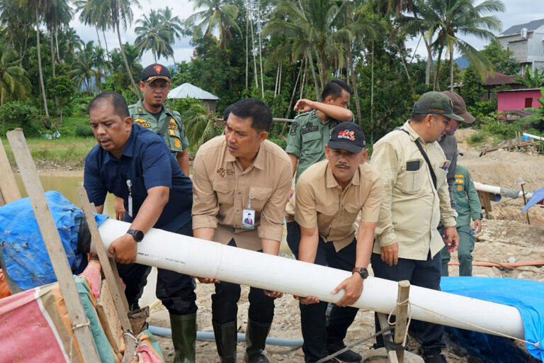 Sesuai Arahan Gubernur Bobby Nasution, Tim Terpadu Tindak Tegas Pertambangan Emas Tanpa Izin di Kotanopan