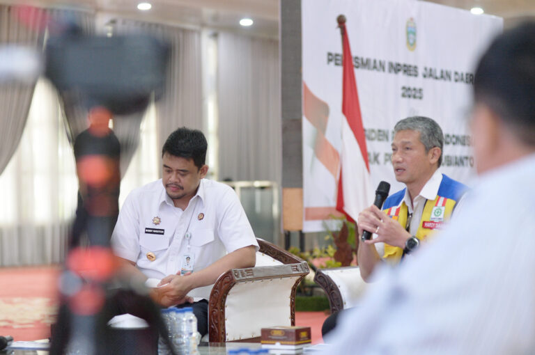 Bobby Nasution Hadiri Peresmian 1.151 Km Jalan Inpres, Empat Ruas di Sumut Turut Diresmikan
