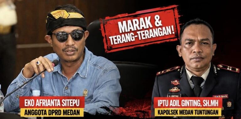 Marak Judi Tembak Ikan Merek AW, Anggota DPRD Medan Eko Afrianta Sitepu Desak Kapolda Sumut Copot Kapolsek Medan Tuntungan