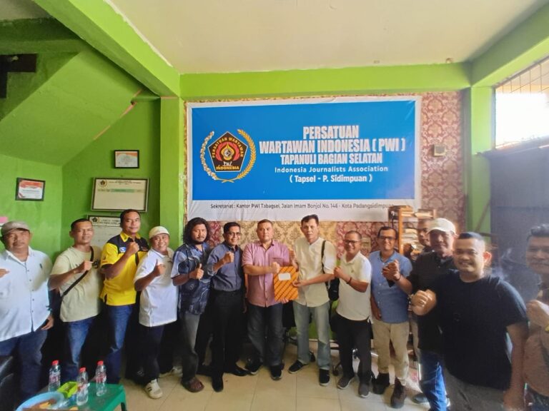 Jelang Konferensi IX, PWI Tabagsel Tetapkan Kepengurusan Panitia