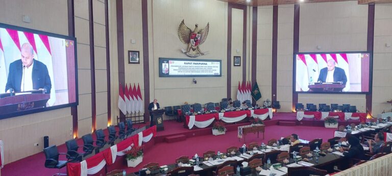 El Barino Shah Sampaikan Hasil Laporan Pansus PAD. DPRD Medan, Rekomendasikan Jadi Perda