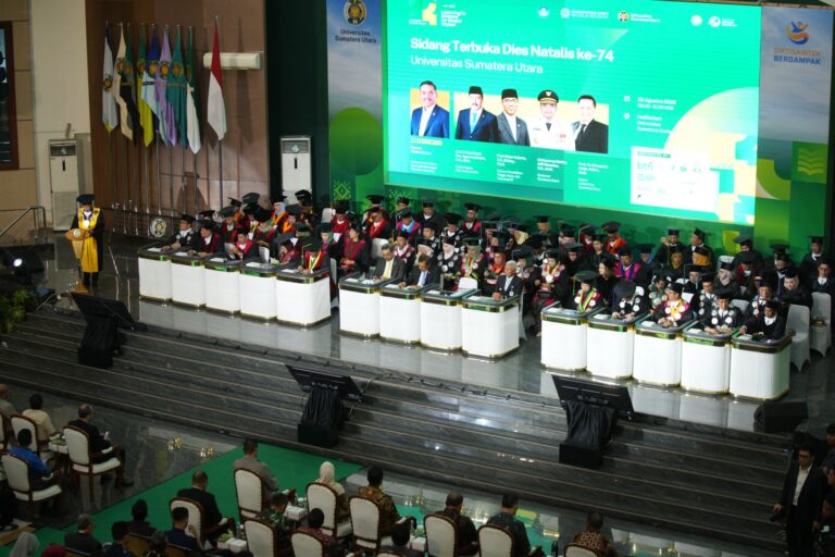 Dies Natalis ke74, USU Catat Lompatan Prestasi dan Reputasi Global