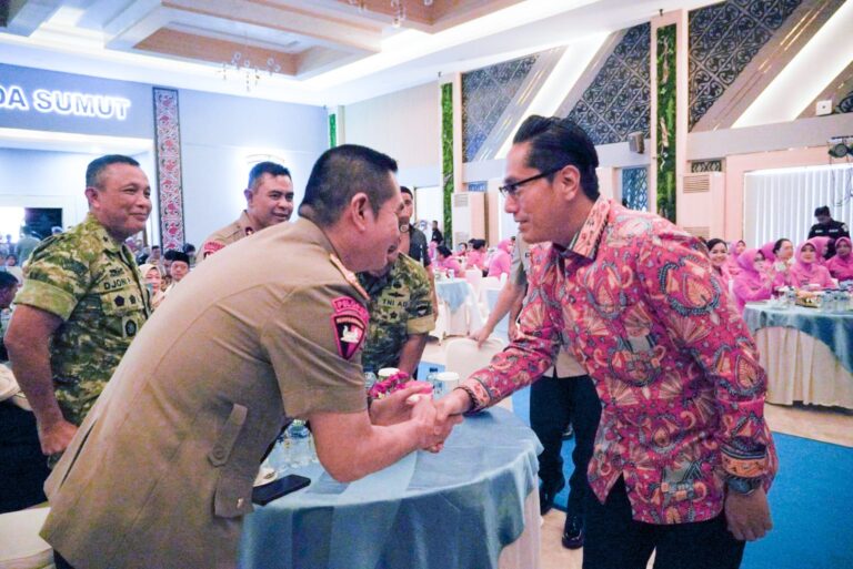 Wali Kota Hadiri Kenal Pamit Wakapolda Sumut