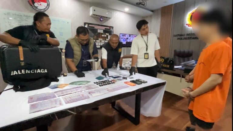 Polisi Ringkus WN Malaysia dan Puluhan  Vape Narkoba di Jalan Cemara Medan