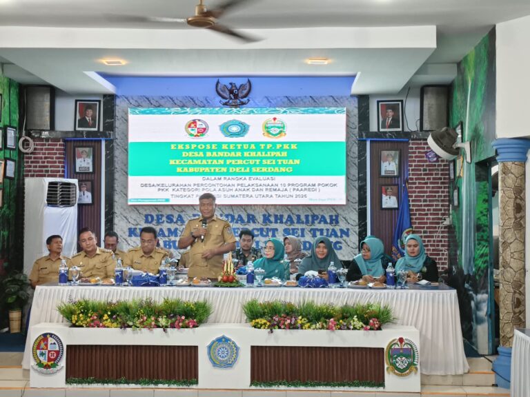 Inovatif Bina Keluarga, Desa Bandar Khalipah Masuk Evaluasi PAAREDI Tingkat Sumut