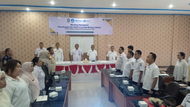Perkuat Penggiat P4GN, Pemkab Deli Serdang Dorong Lingkungan Kerja Bebas Narkoba
