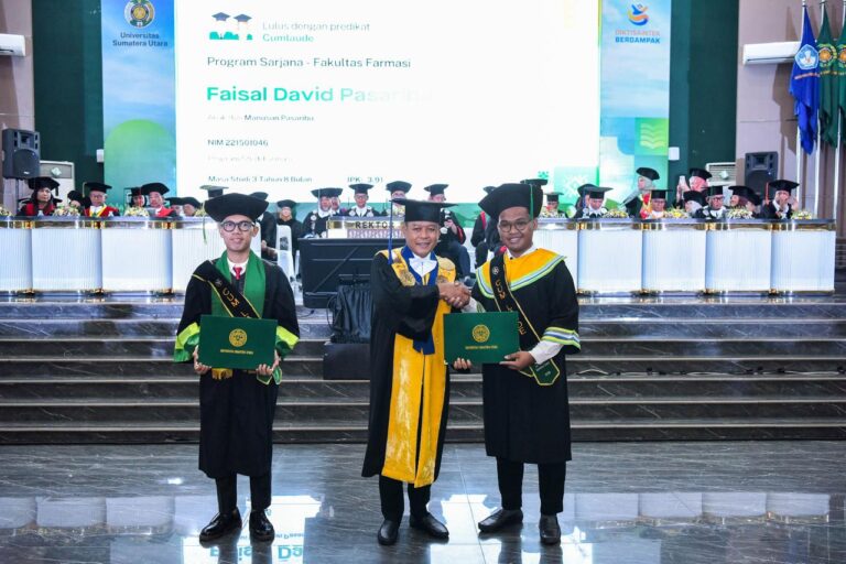Rektor USU : Gelar Akademik dan Keterampilan Bekal Lulusan Hadapi Dunia Kerja