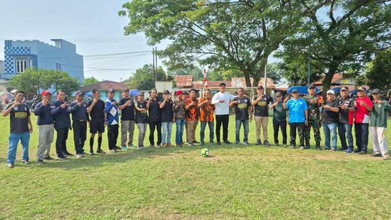 Camat Percut Sei Tuan Dukung Piala Kemerdekaan U12, Kades Sugiato Konsisten Bina Generasi Muda Bandar Setia