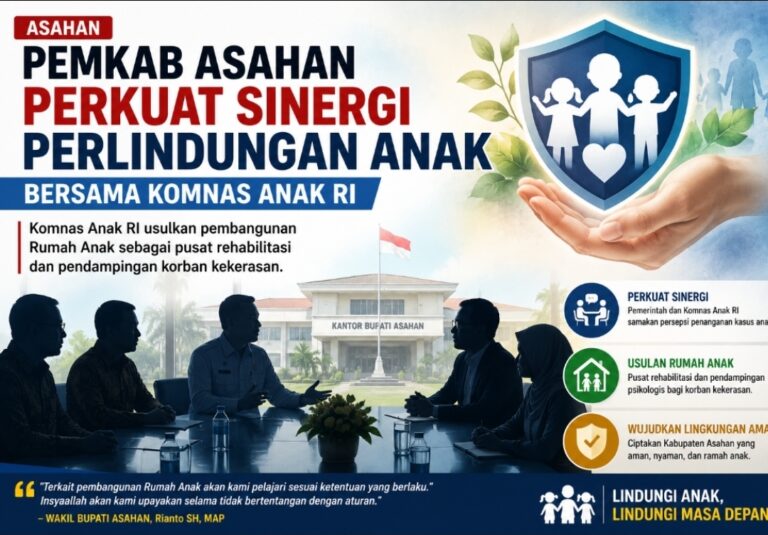 Komnas Anak RI Usulkan Rumah Anak di Asahan, Pemkab Siap Pelajari Realisasinya