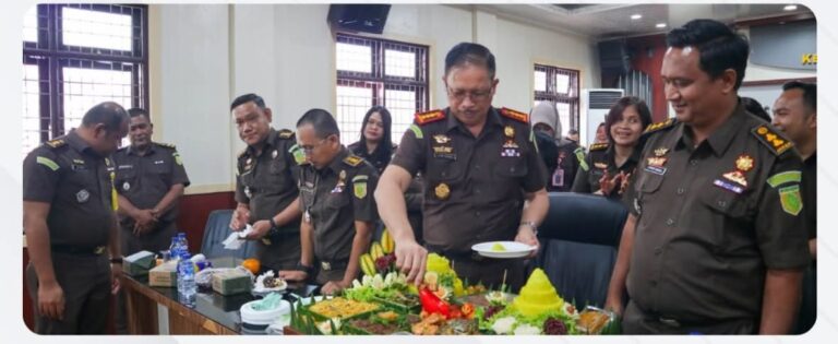 Vidio Conference Dengan Kejagung RI, Hari Bhakti Adhiyaksa ke- 66 Diperingati Secara Sederhana dan Khidmat di Kejari Labuhanbatu