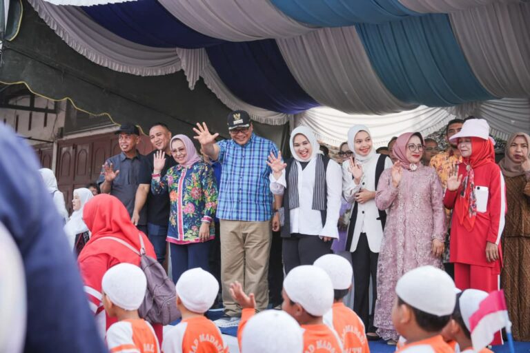 Bupati Deliserdang Hadiri Jambore Anak TK/RA Bandar Khalipah