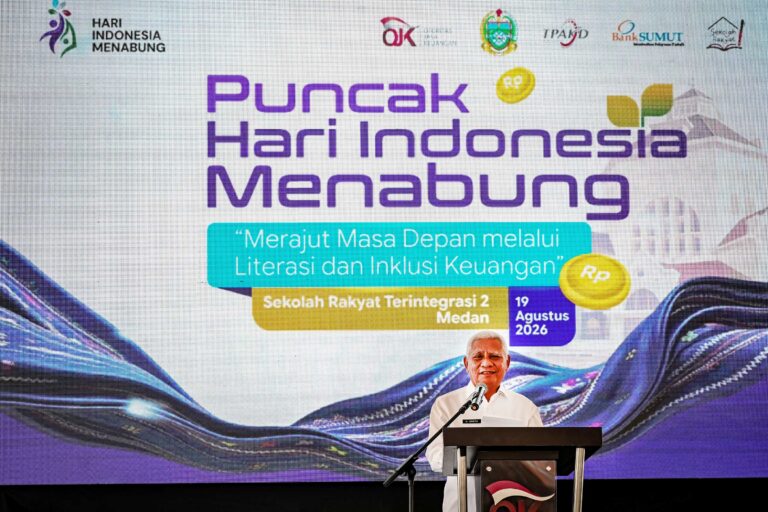 Budaya Menabung Jadi Fondasi Ketahanan Ekonomi Generasi Muda, Pemprov Sumut Perkuat Literasi Keuangan
