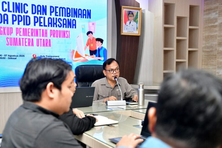 Pemprov Sumut Perkuat Pengelolaan PPID, Optimalkan Implementasi Permendagri Nomor 2 Tahun 2026