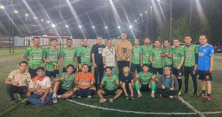 Forwakum Raih Juara Trofeo Cup Kejari Medan, Kajari Ridwan Sujana Angsar Jadi Pemain Terbaik