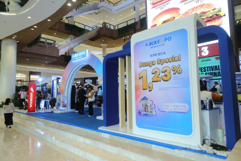 BCA Expo Medan Buka Peluang Punya Rumah, Bunga KPR Mulai 1,23 Persen