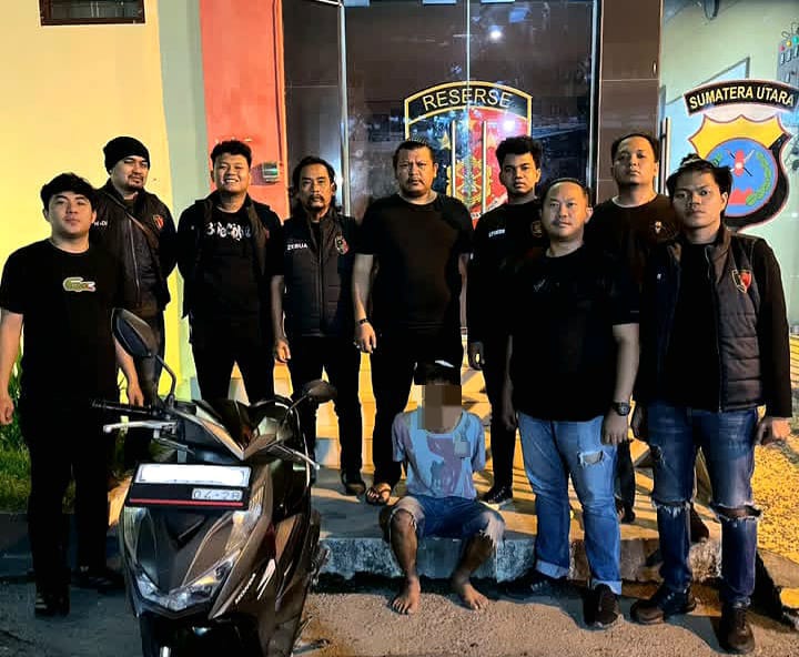 Pelaku Curanmor di Batangkuis Ditangkap Tim URC Polresta Deli Serdang