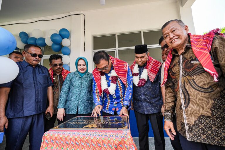 Gedung Baru SMP Kavri Talun Kenas Diresmikan, Bupati Asri Dorong Dibuka SMA