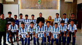 Reza Pahlevi Lubis Apresiasi Pembinaan Prestasi Pelajar Kejuaraan Sepakbola Piala Wali Kota Medan