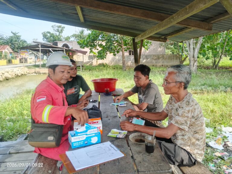 SKK Migas – EMPG Gelar Pelayanan Kesehatan Gratis di 4 Desa Sekitar Wilayah Operasi Langkat