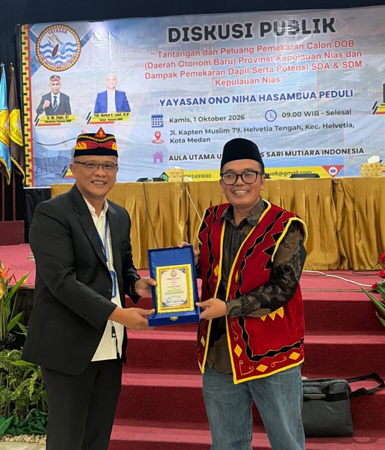 Dukung Penuh Kepulauan Nias Jadi Provinsi, Yayasan Ononiha Hasambua Peduli Gelar Diskusi Publik