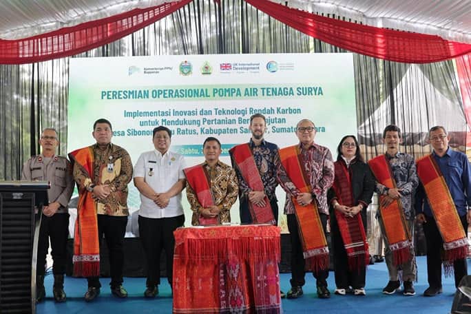 PATS di Samosir Dukung Pertanian Berkelanjutan Rendah Karbon