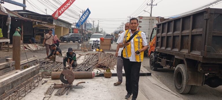 Pekerjaan Rehab Jalan di Dinas DBMBKCK Provsu Hampir Rampung
