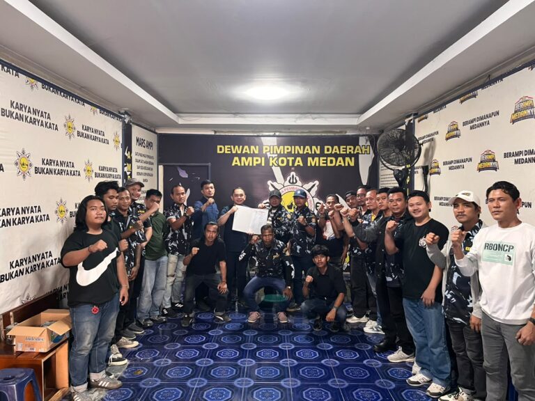 M. Rizki Nugraha Beri Mandat Pembentukan PASSUS, Aan Sitorus Ditunjuk Pimpin Pasukan Khusus AMPI Kota Medan