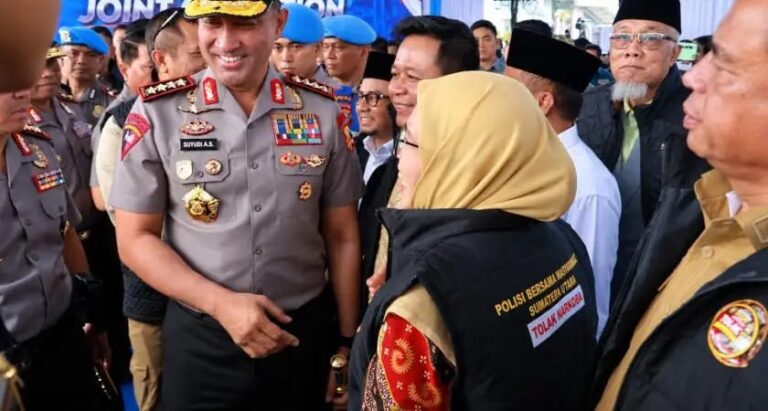 Rektor UINSU Medan Hadiri Kegiatan Kapolri, Dukung Deklarasi Sumut Tolak Narkoba